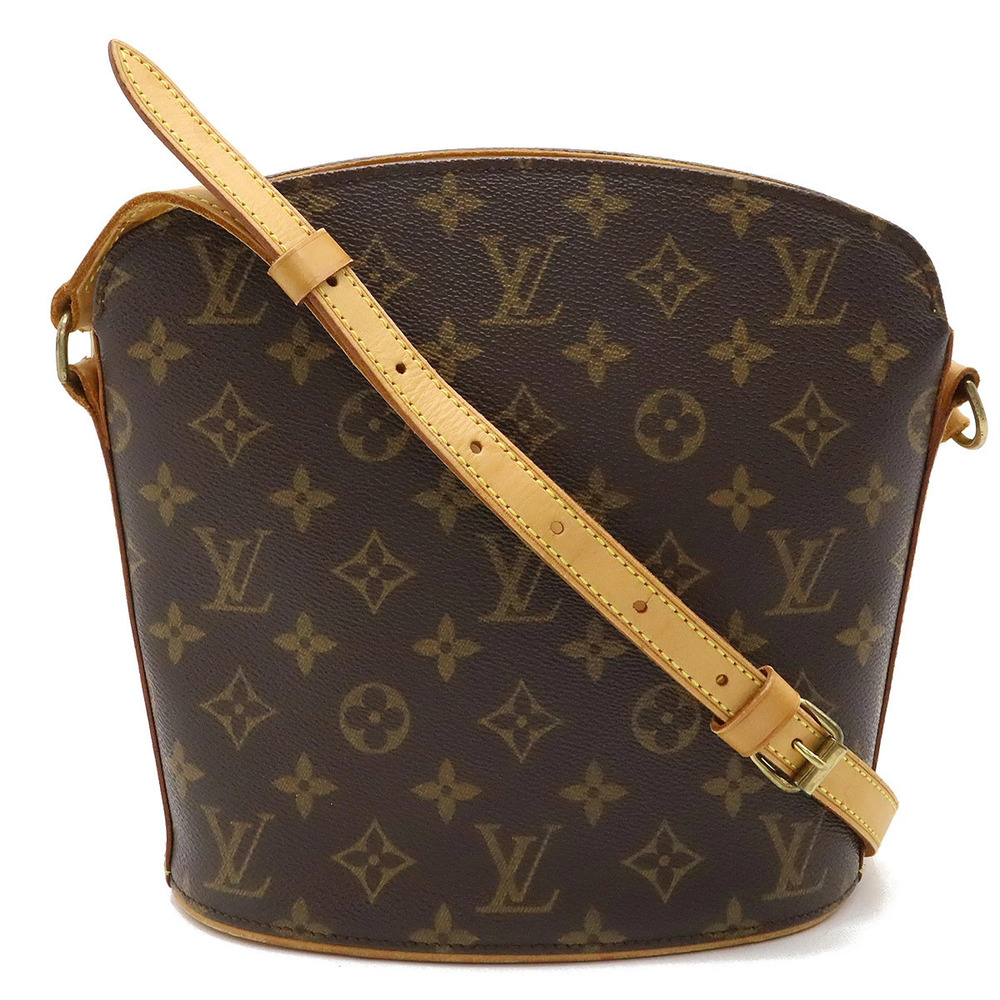 LOUIS VUITTON Monogram Druot Shoulder Bag Crossbody